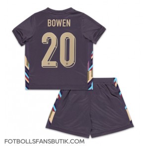 England Jarrod Bowen #20 Replika Bortatröja Barn EM 2024 Kortärmad (+ Korta byxor)